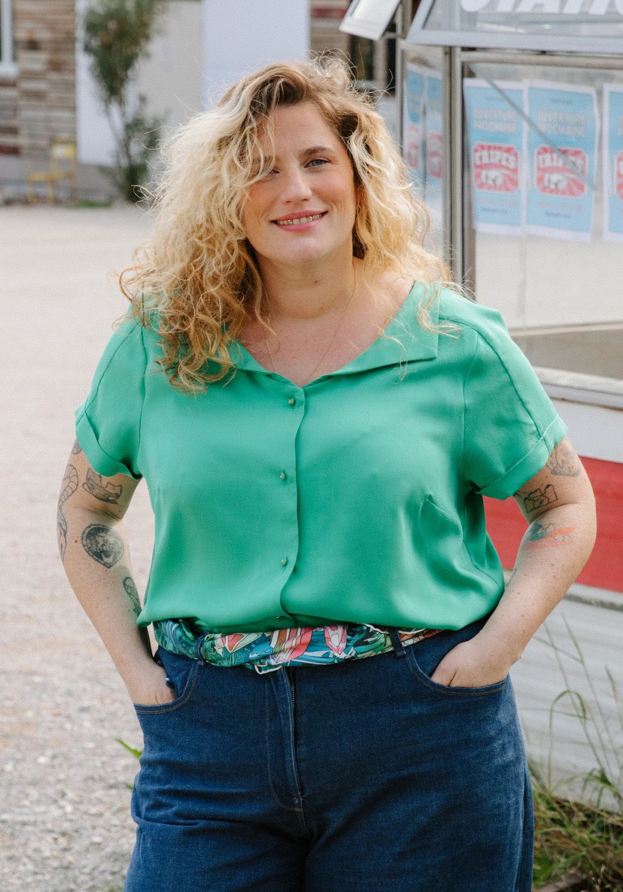 Papírový střih Almost || Halenka