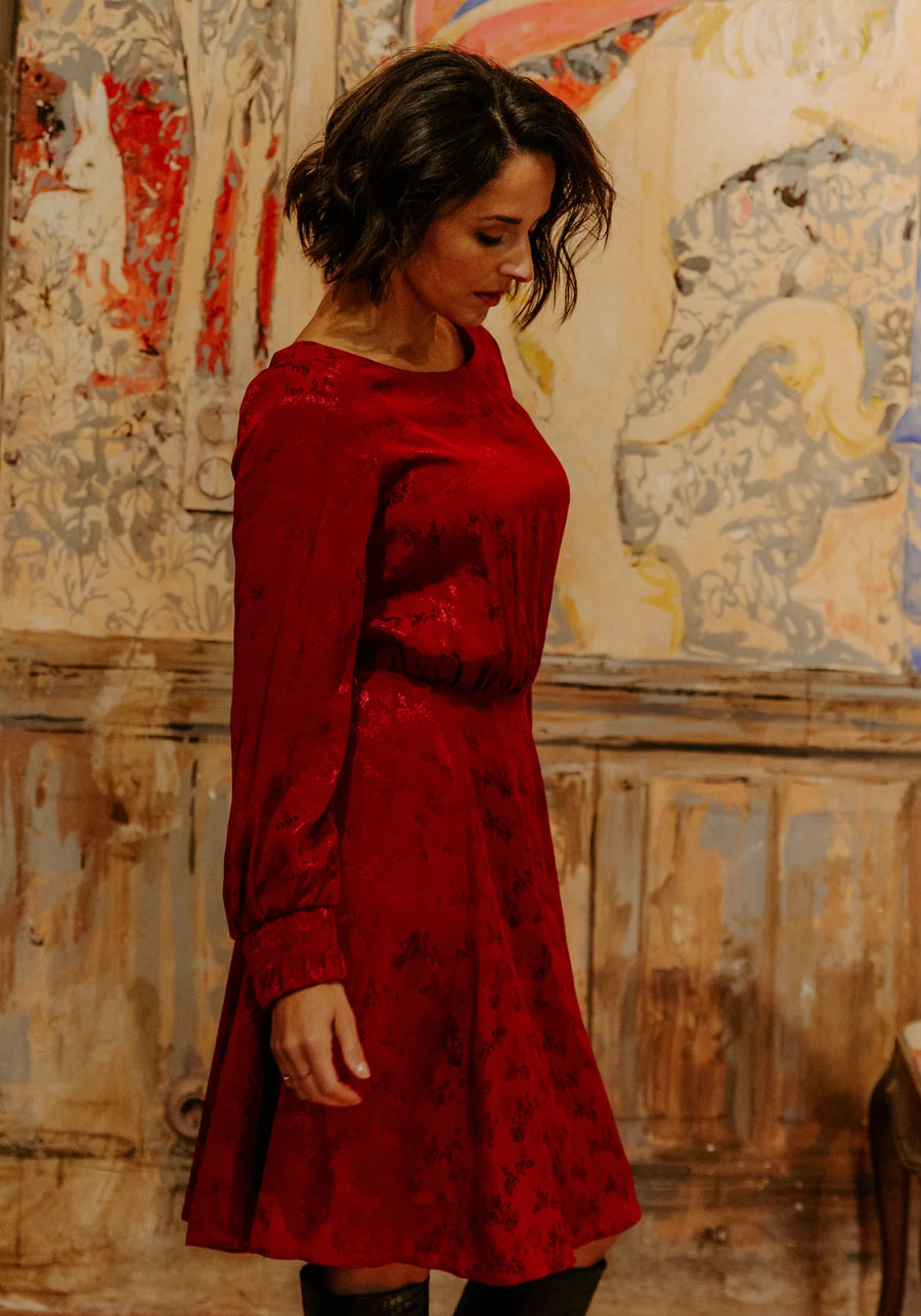 Papírový střih Primrose Dress || Šaty