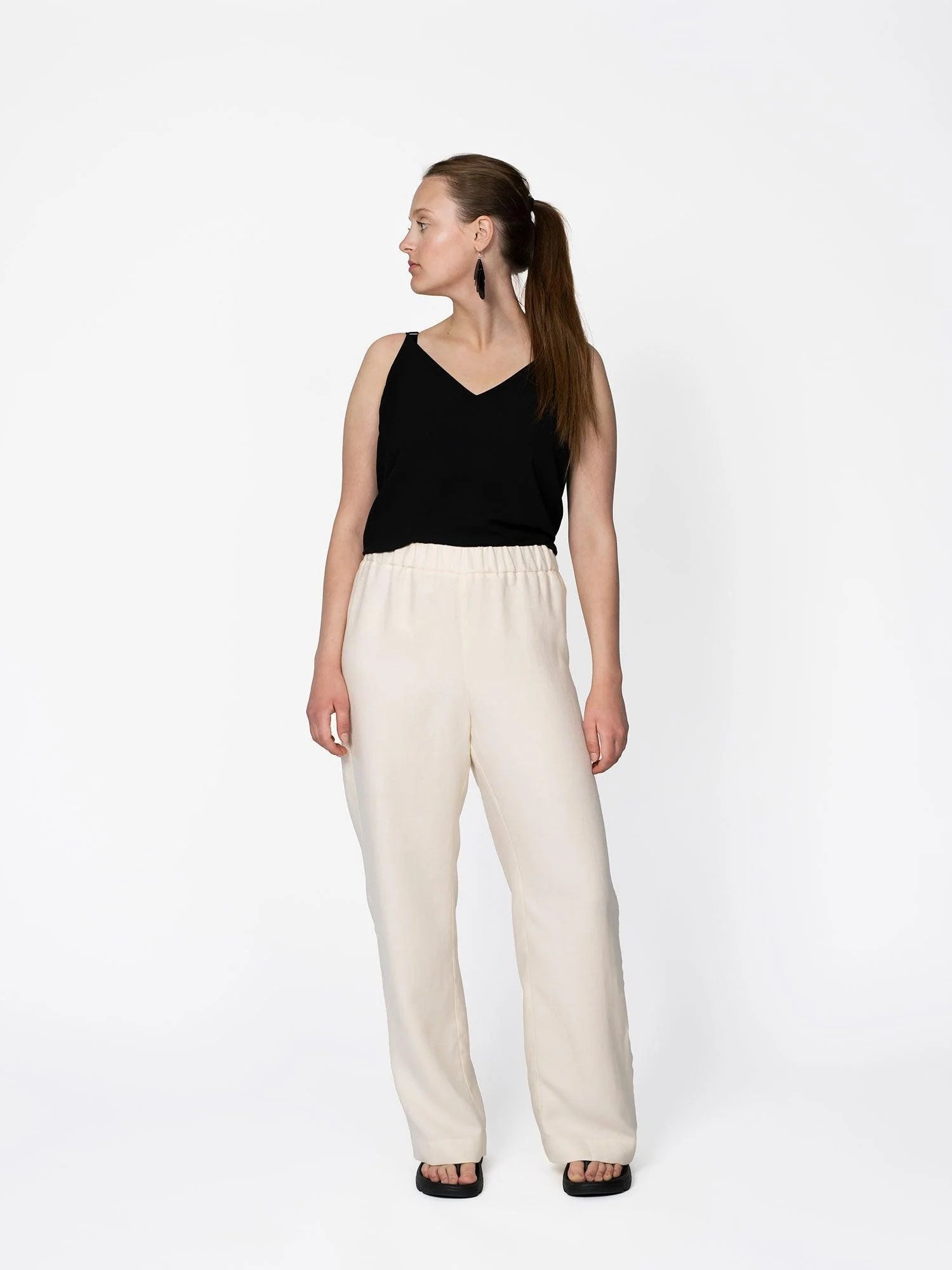 Papírový střih Pull On Trousers || Kalhoty