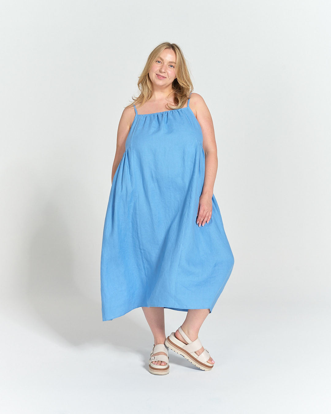 PDF střih Schoolhouse Sundress | Šaty