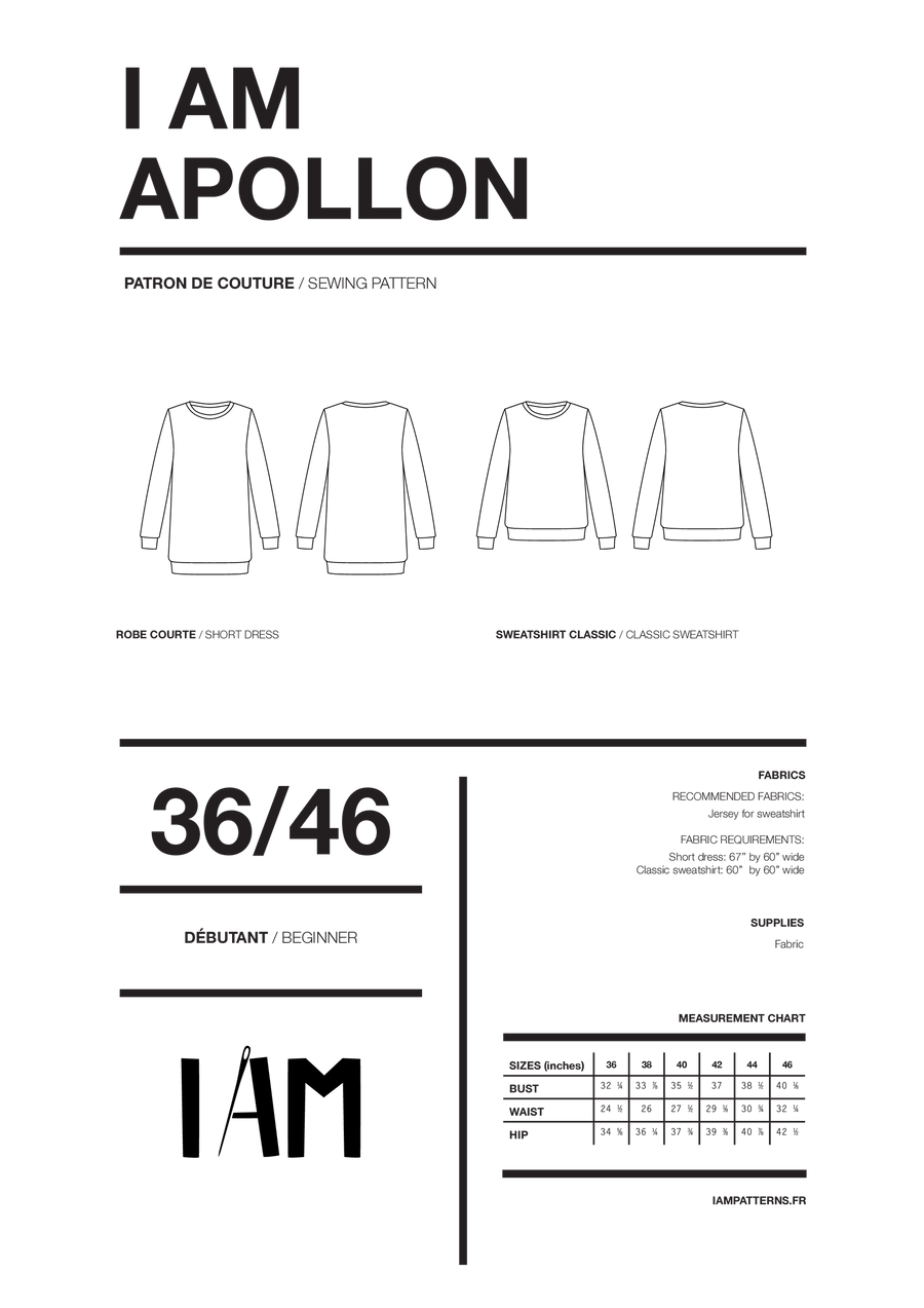 Bundle || Střihy I AM Malo + I AM Apollon