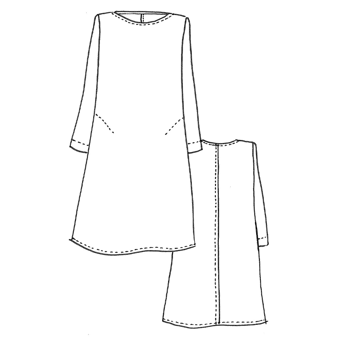 Papírový střih Bella Dress