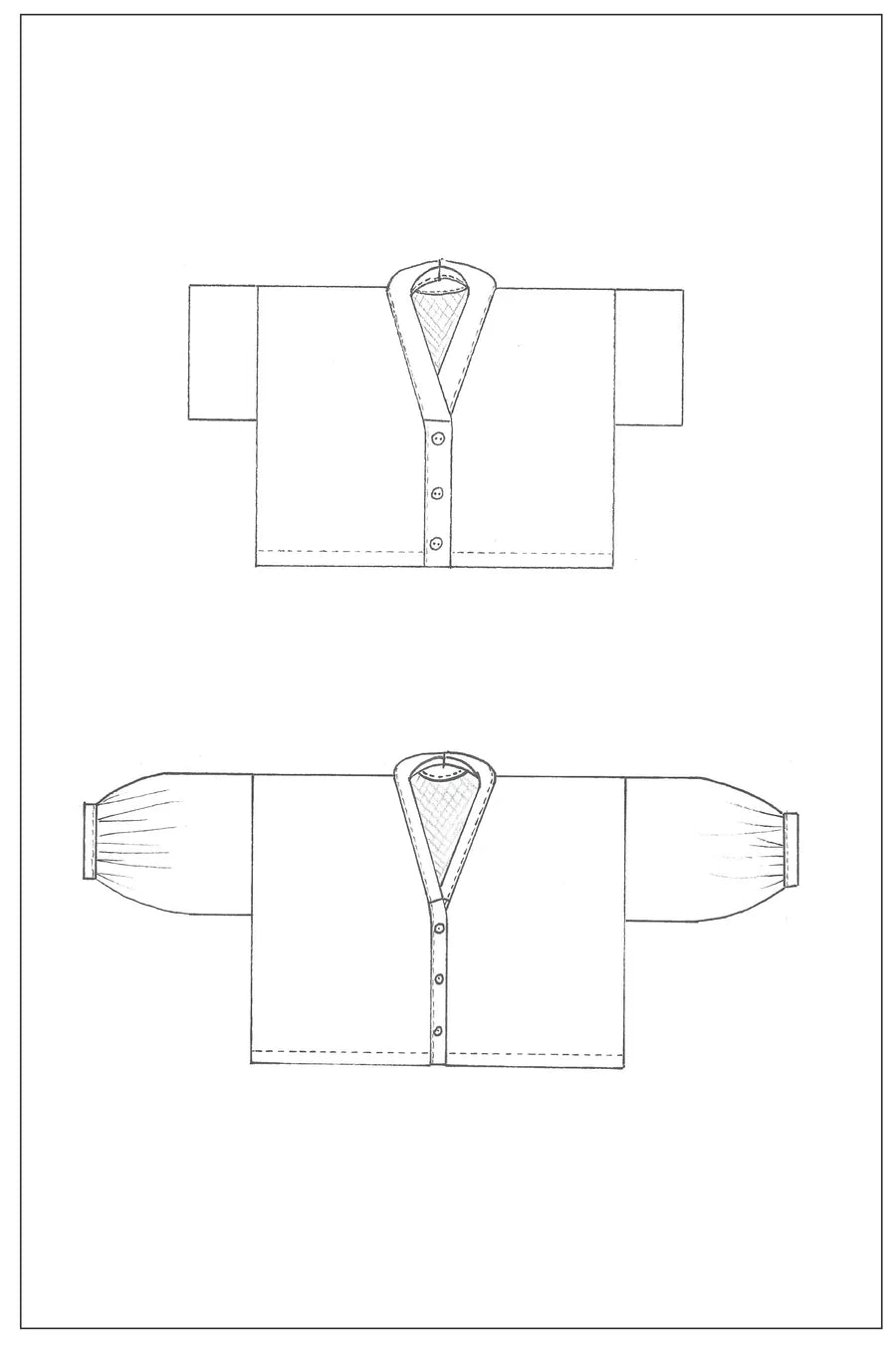 PDF střih ZW Cropped Shirt