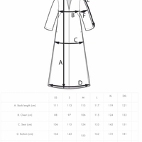Papírový střih V-neck dress XS-2XL