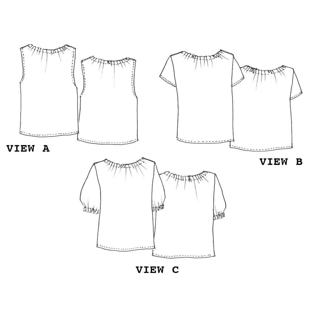 Bundle || Střihy Tessuti Madden Skirt + Rae Top