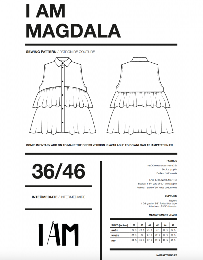 Papírový střih I AM Magdala