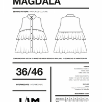 Papírový střih I AM Magdala